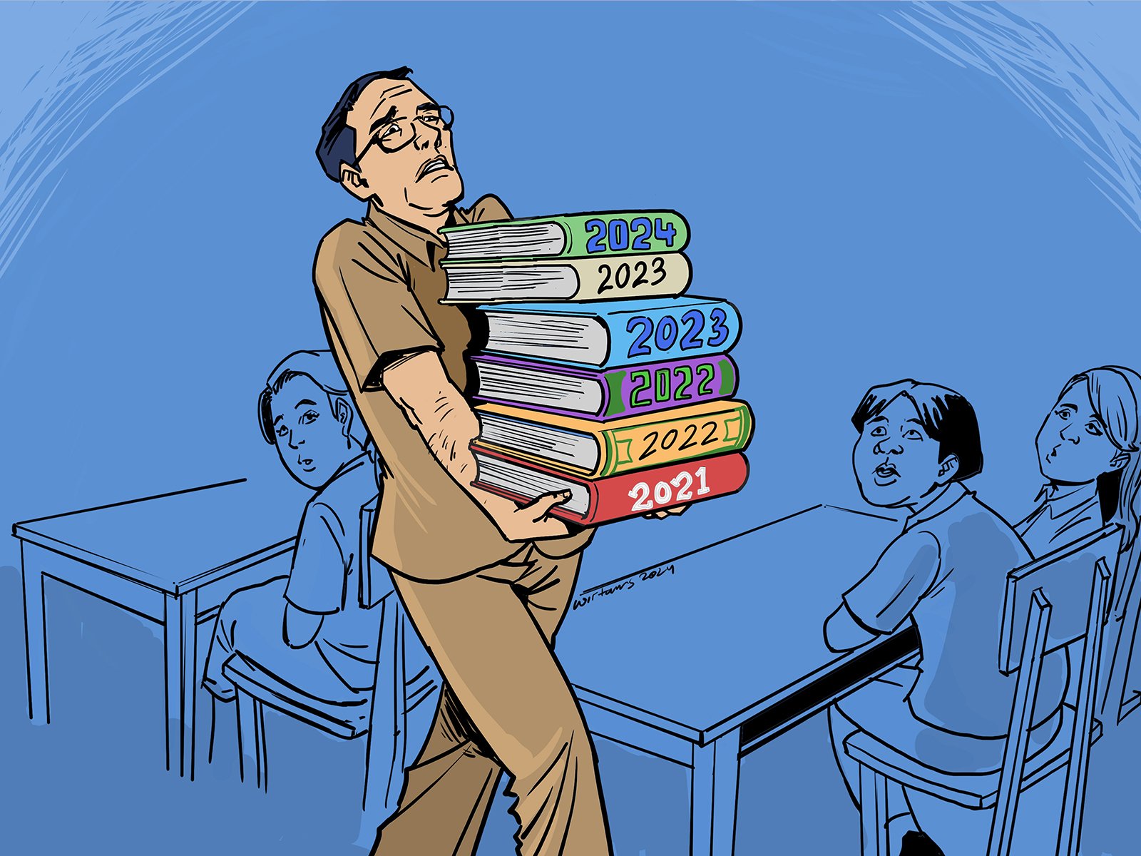 PROBLEMATIKA MENJADI SEORANG GURU